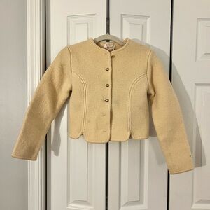 Tally Ho Wool Cream Jacket